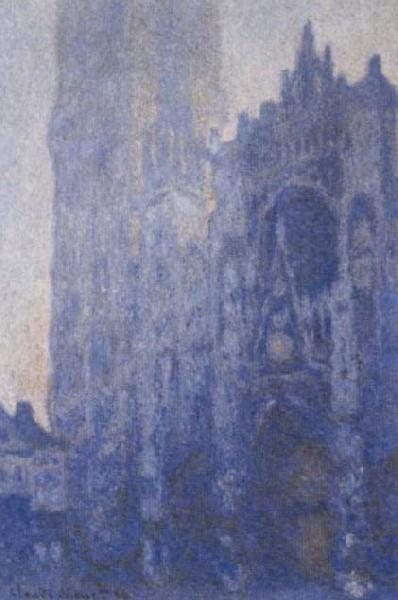 Claude Monet Rouen Cathedral in the Morning Sweden oil painting art